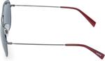 Солнцезащитные очки-авиаторы Levi's Lv 1006/S, Dark Ruthenium Red/Grey - фото 4