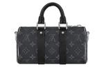LOUIS VUITTON Сумка Keepall Xs Monogram Eclipse Reverse Black - фото 4