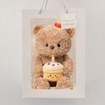 Плюшевая кукла мишка 40 см высота Whoops - фото 4