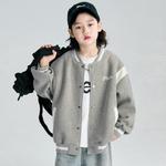 Детская куртка с воротником-стойкой EASTERN CAMEL, oat - фото 11