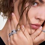 Кольцо Daniel Wellington Alloy унисекс DW/DanielWellington, starlight silver - фото 5