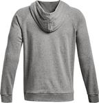 Толстовка Under Armour Rival Fleece, (025) Castlerock Light Heather/White - фото 3