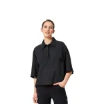 Рубашка поло женская черная Cos - фото 2