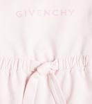 Платье из хлопковой смеси с логотипом Givenchy Kids, Marshmallow - фото 3