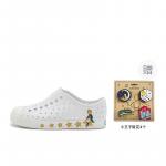 Сабо Native Shoes с рисунком и значками, белый - фото 9