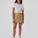 Юбка-Шорты с карманом Gap, бежевый - фото 2