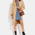 Кожаная сумка через плечо COACH, gift box set (basic set+желтый box) - фото 8