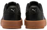Кроссовки carina leather 'black' Puma, черный - фото 4