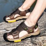 Пляжные сандалии мужские Tomay, коричневый - фото 12