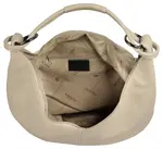 Шопер Cluty, натуральная кожа, производство Италия, бежевый - фото 6