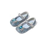 Детские кожаные туфли с низким верхом ABC DOUKIDS, противоскользящие, детские ABCdoukids, синий - фото 2