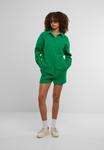 Блуза Urban Classics Button-down blouse, Froggreen/Green - фото 2