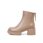 Ботинки женские черные/абрикосовые PT'SON, черные (текстильная подкладка) - фото 6