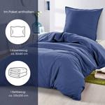Комплект постельного белья wometo Baumwolle, 135x200 см, синий - фото 2