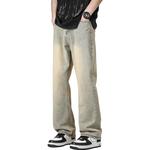 Джинсы унисекс универсальные шаблоны, черные (базовый расклешенный фасон) - фото 6