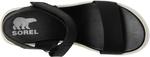 Туфли SOREL Cameron Wedge Sandal, цвет Black/Chalk - фото 2