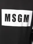 Толстовка с логотипом MSGM, черный - фото 5