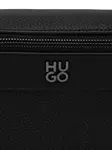 Поясная сумка с логотипом HUGO, черный - фото 4