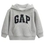 Детский свитшот GAP, серый черный - фото 7