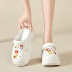 Сабо женские Zhr, белый/черный - фото 5