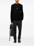 Jil Sander фактурный джемпер, черный - фото 2