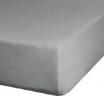 Простыня джерси, сталь, 180х200, 30 см, хлопок, плотность: 125 г/м² Eurofirany - фото 3