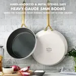 Набор сковородок GreenPan GP5, 24/28 см, белый - фото 6