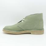 Ботинки дезерты мятные Clarks, зеленый - фото 2