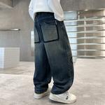 Джинсы Grade School Moderate Cooling EASTERN CAMEL, синий серый - фото 6