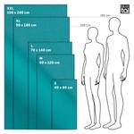 Полотенце Blumtal черный, 180/90 см - фото 5