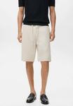 Шорты Mango BERMUDA CORDON, Off-White - фото