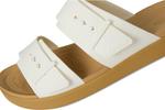 Сандалии Crocs Brooklyn Buckle Low Wedge, цвет Chalk/Tan - фото 6