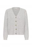 Кардиган Kaffe KAFIORELLA CARDIGAN, Light Grey Melange/Light Grey - фото 5