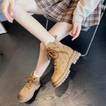 Ботинки Martin Boot женские Jietegongyang, коричневый - фото 10