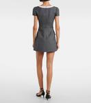 Мини-платье с рюшами Shushu/Tong, Grey - фото 3