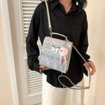 ПУ Пак Обычная Женская JIANGLIDA, Серебро с Подвеской+Подарочный Пакет - фото 6