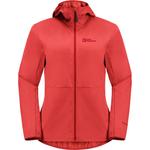 Куртка Feldberg Hoody W Jack Wolfskin, красный - фото
