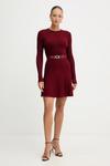 Платье HANA Guess, бордовый - фото 2