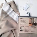 Штора HOOMstyle Blickdicht mit Kräuselband 1x, темно-серый - фото 8