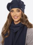 Шапка Vivisence 7007 Set, темно-синий - фото 2