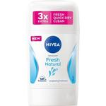 Дезодорант-стик 72H Fresh Natural 50мл, Nivea - фото