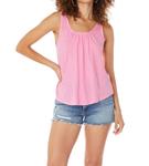 Топ со сборками, ярко-розовый bobi - фото