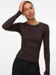 VERO MODA Лонгслив 'VMCHLOE' в цвете Chocolate - фото 2