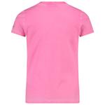 Футболка для девочки из эластичного джерси с крашеным принтоном Cmp, черный - фото 2