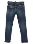 Джинсы прямого кроя DSQUARED2 KIDS, синий - фото 2