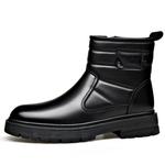 LUOMAIKE Ботильоны мужские черно-коричневые - фото