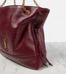 Сумка-шоппер Jamie из кожи Saint Laurent, Rouge Merlot - фото 6