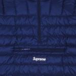 Куртка Supreme Micro Down Half Zip Hooded Pullover, Navy - фото 3