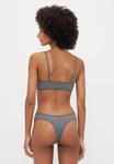 Трусы Samsøe Samsøe Thong, Mid Grey Melange/Grey - фото 3