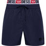 Плавки с принтом логотипа DIESEL, синий - фото
